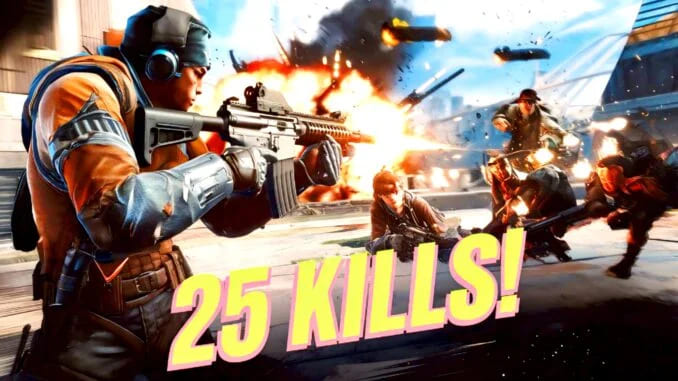 25 Kills Challenge in Free Fire