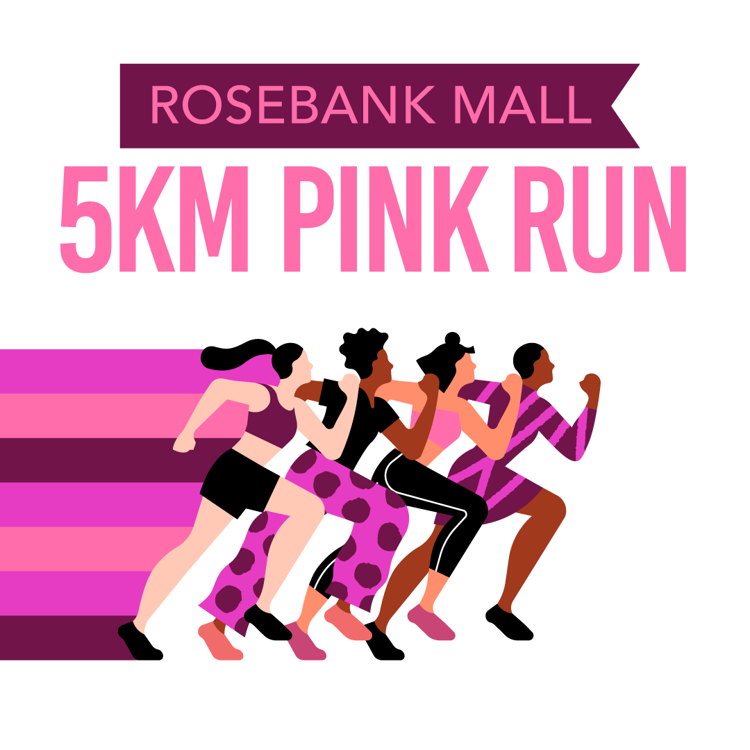 Lace Up for the Rosebank Mall 5KM Pink Run in Support of CANSA